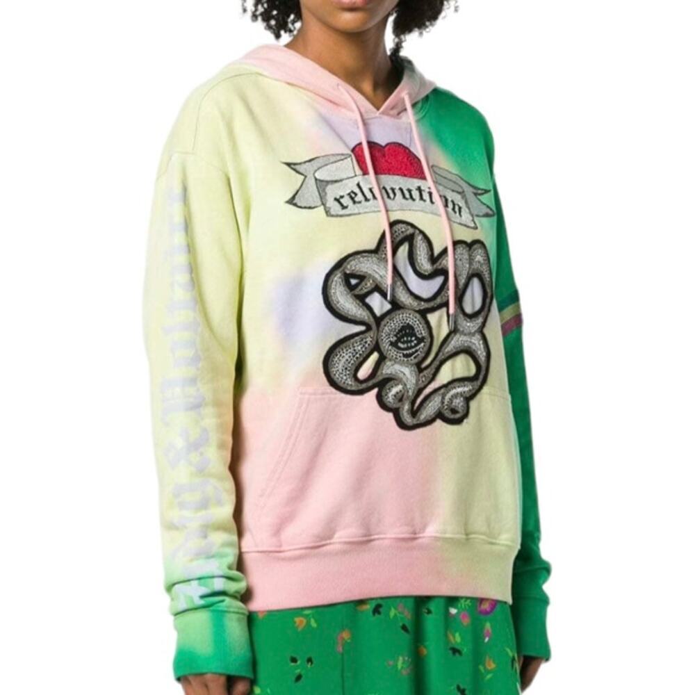 NWOT Zadig & Voltaire Spencer Tie Dye Hoodie Sweatshirt Medium